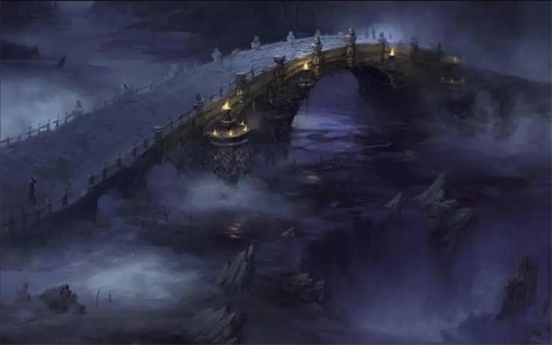 上天念其真情感人,免去轮回之苦,让她在奈何桥头熬制孟婆汤,让轮回中